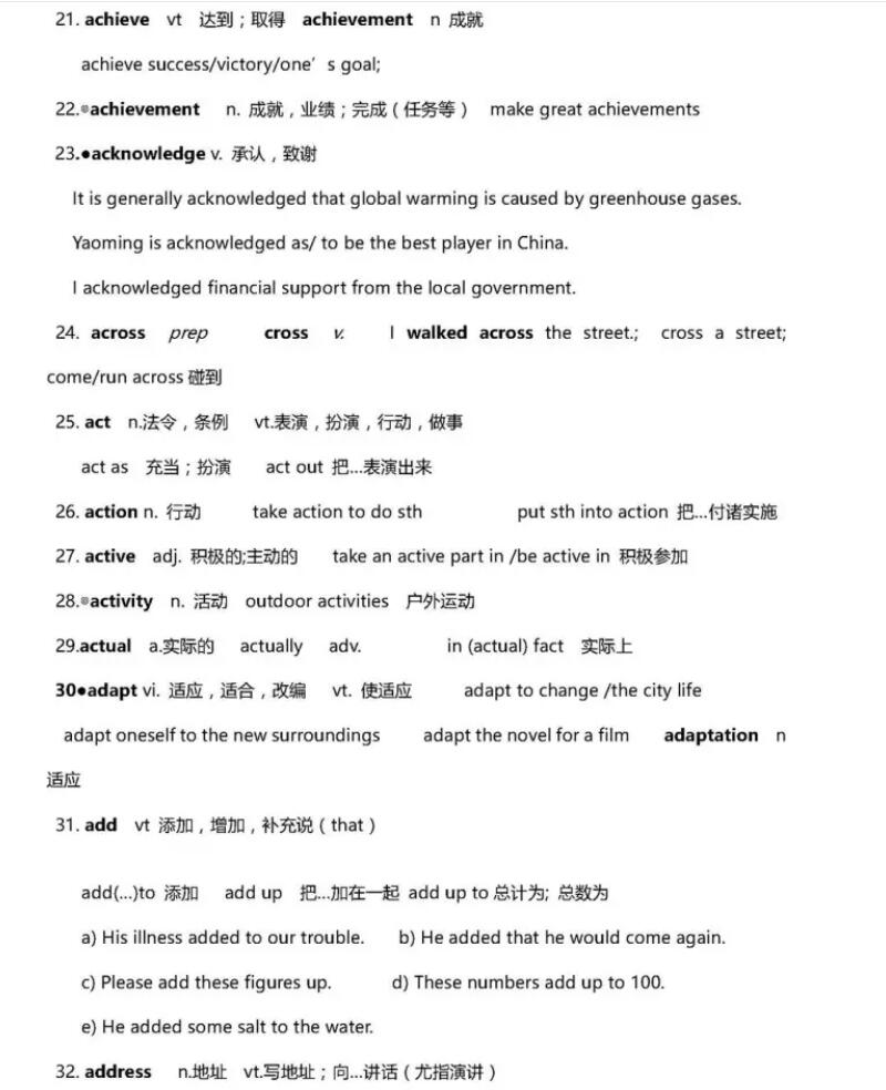 启德雅思词汇 启德雅思词汇