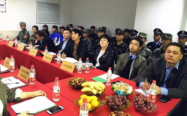 济南启德考培举办山东省首届“大学新生军训优秀方队”评选颁奖活动