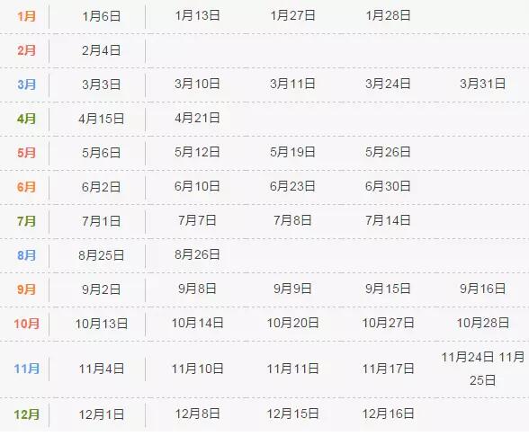2018年中国托福网考日期 2018年中国托福网考日期