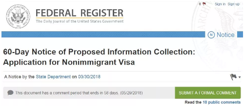 美国签证新规:需要提交各类社交账号,违规可被拒! 美国签证新规:需要提交各类社交账号,违规可被拒!