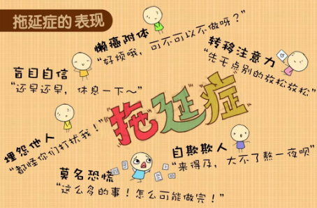同学，你的“拖延症”得好好治治了！